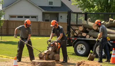 Chicago, IL stump removal service by Arbor Chicago Tree Removal for safe, thorough stump grinding