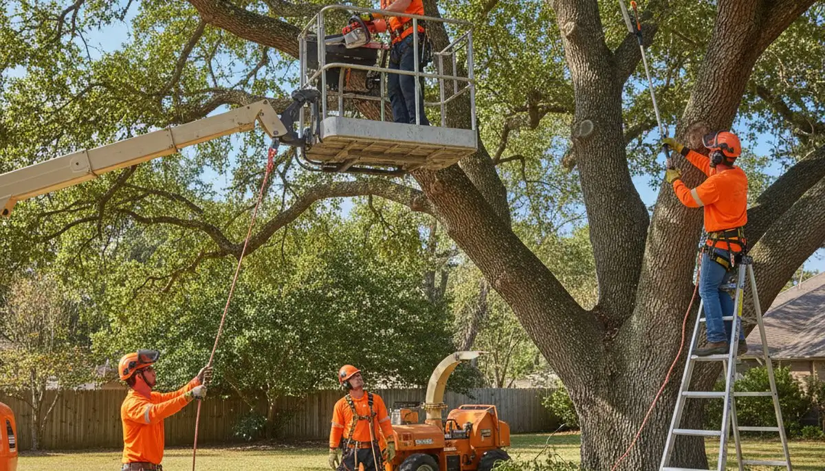 Chicago arborist performing tree pruning service for safer growth in Chicago, IL
