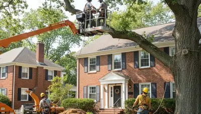 Chicago, IL tree service crew providing professional tree removal and arborist services