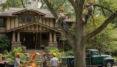 Chicago, IL tree service team providing safe tree removal for residential and commercial properties
