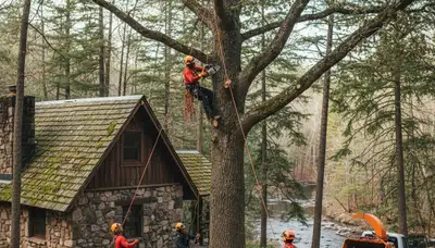 Chicago, IL tree removal crew providing professional arborist services for residential and commercial properties