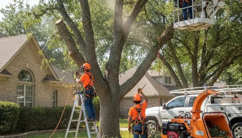 Chicago arborist trimming trees for safe, healthy growth in Chicago, IL